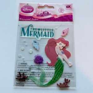Disney Princess The Little Mermaid Ariel Dimensional Stickers EK Success 20pc